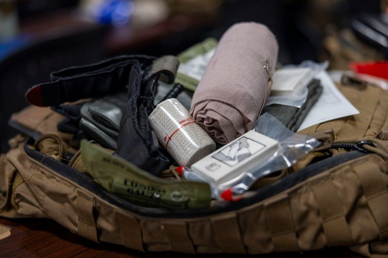 compact first aid kit contents for delivery driver glovebox