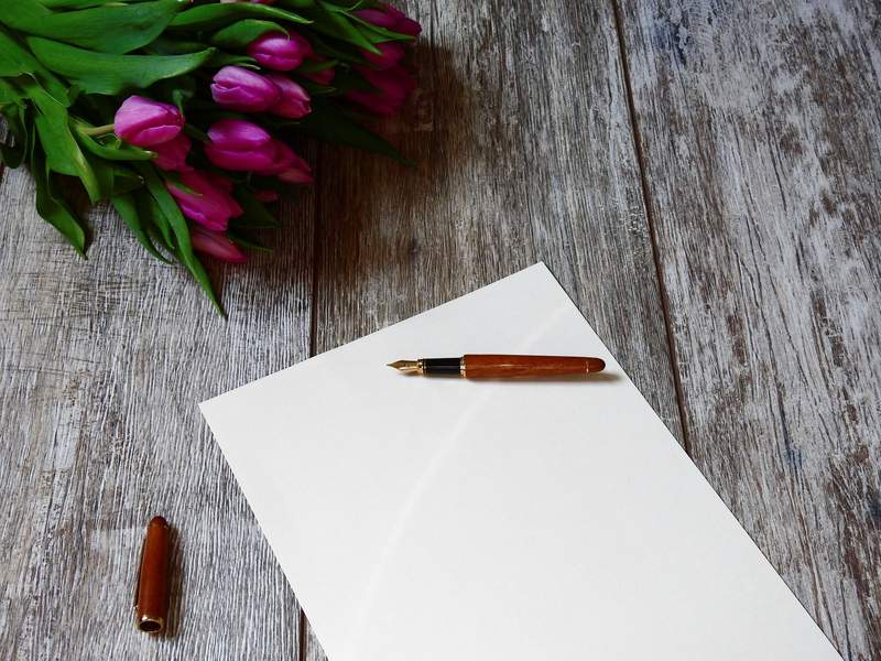 Fountain pen writing on paper, showing the comfort a TWSBI offers over a pressurized pen